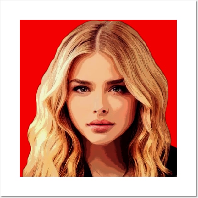 chloe grace moretz Wall Art by oryan80